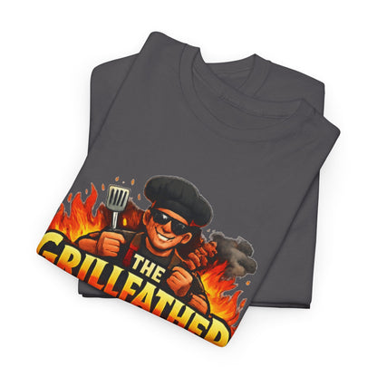 The Grillfather T-Shirt — Funny BBQ Grillmaster Tee