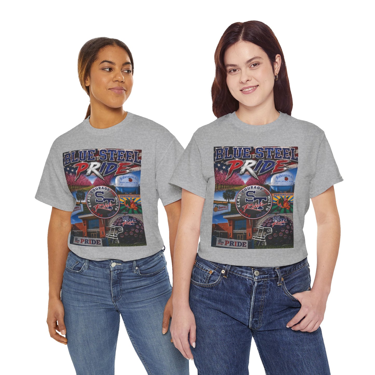 Blue Steel Pride Graphic T-Shirt