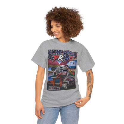 Blue Steel Pride Graphic T-Shirt