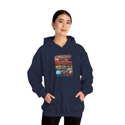 Autumn Lake Reflection Hoodie – Scenic Nature Landscape Sweatshirt