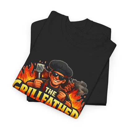 The Grillfather T-Shirt — Funny BBQ Grillmaster Tee