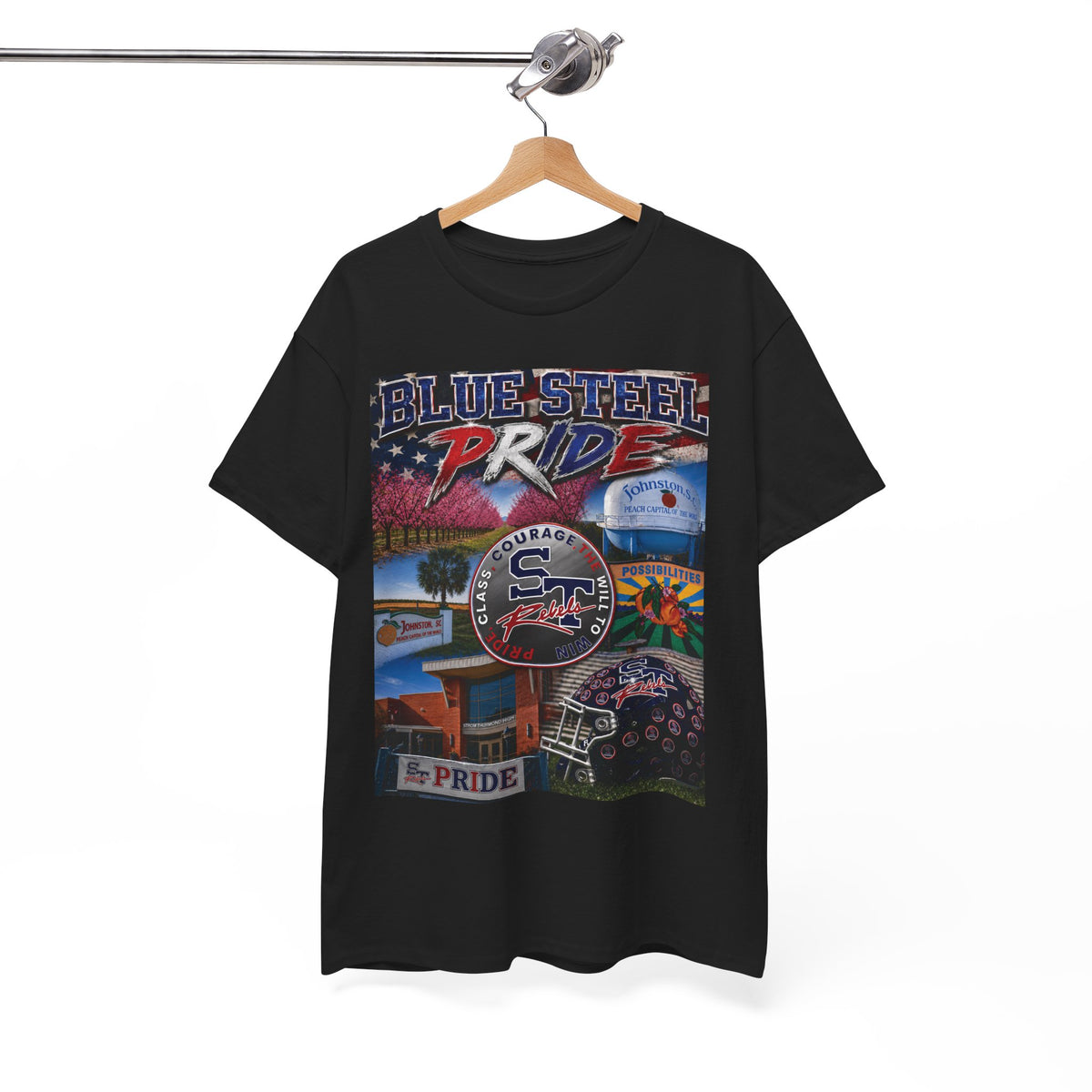 Blue Steel Pride Graphic T-Shirt