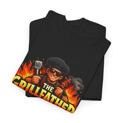 The Grillfather T-Shirt — Funny BBQ Grillmaster Tee
