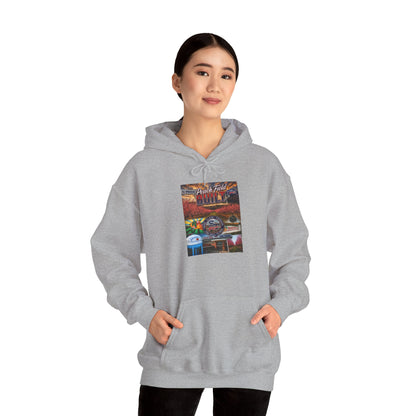 Autumn Lake Reflection Hoodie – Scenic Nature Landscape Sweatshirt