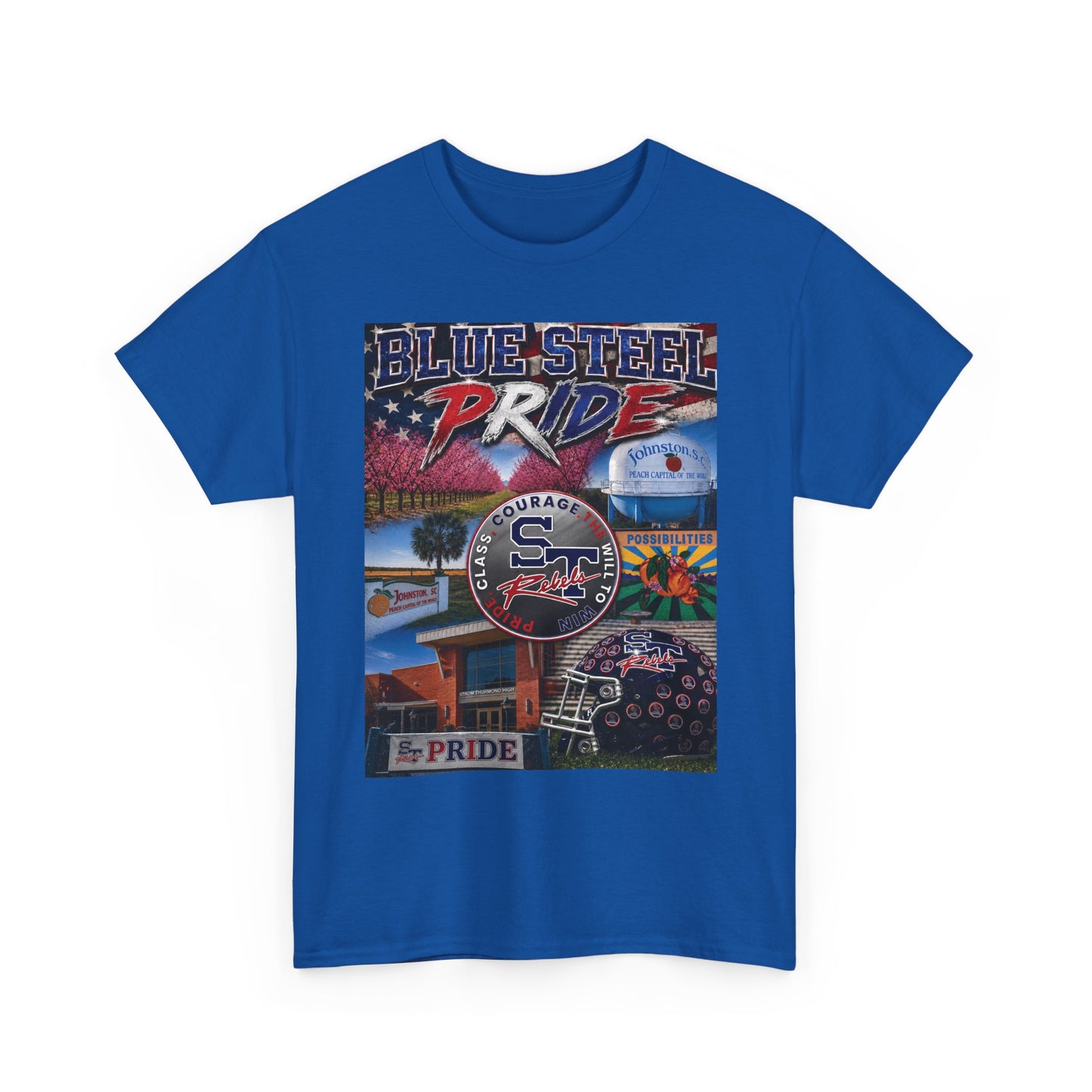 Blue Steel Pride Graphic T-Shirt