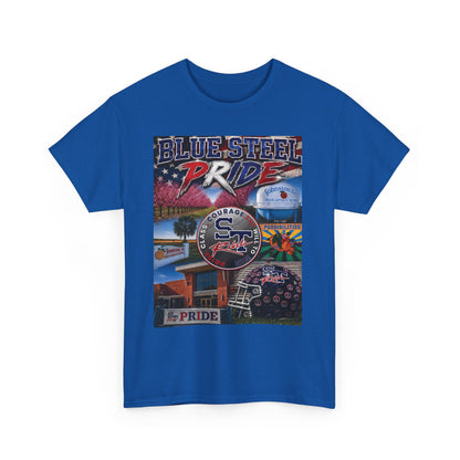 Blue Steel Pride Graphic T-Shirt