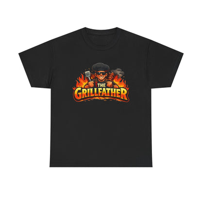 The Grillfather T-Shirt — Funny BBQ Grillmaster Tee