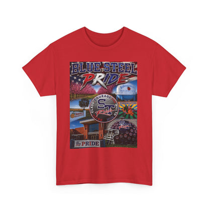 Blue Steel Pride Graphic T-Shirt