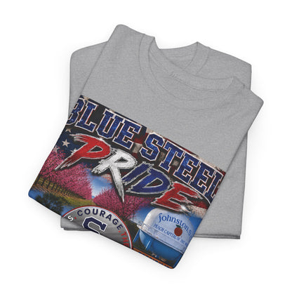Blue Steel Pride Graphic T-Shirt