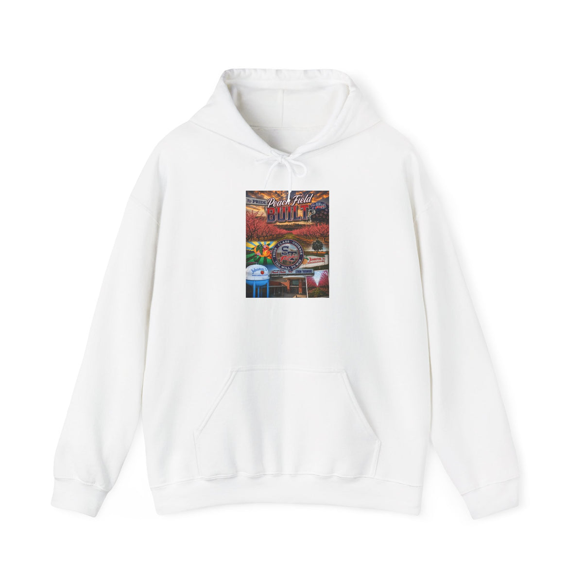 Autumn Lake Reflection Hoodie – Scenic Nature Landscape Sweatshirt