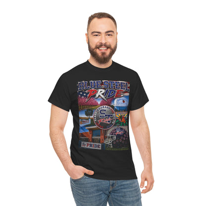 Blue Steel Pride Graphic T-Shirt