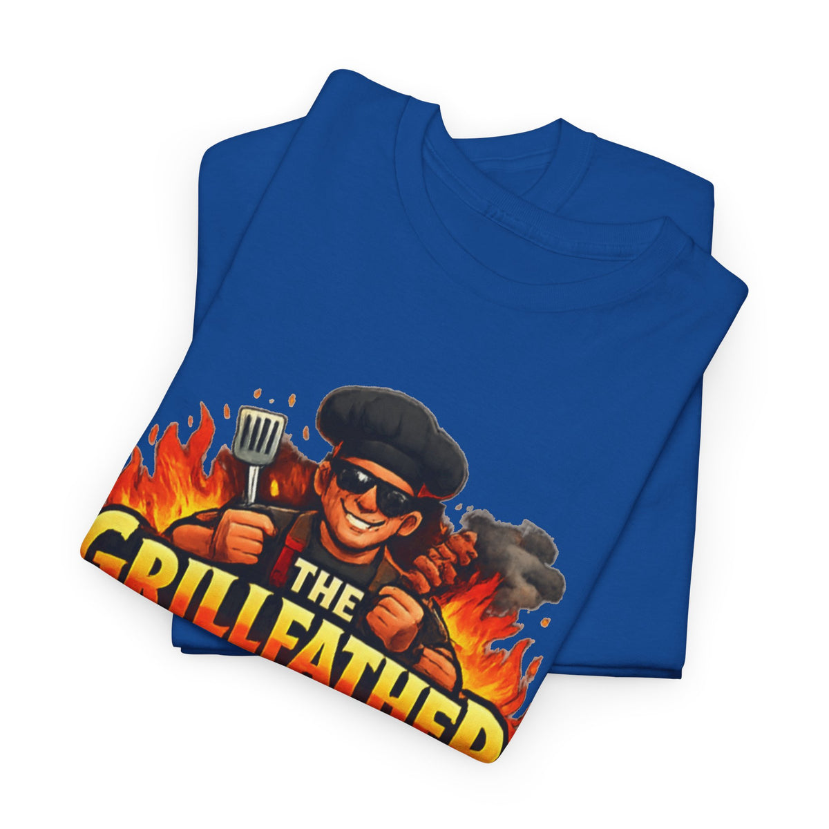 The Grillfather T-Shirt — Funny BBQ Grillmaster Tee