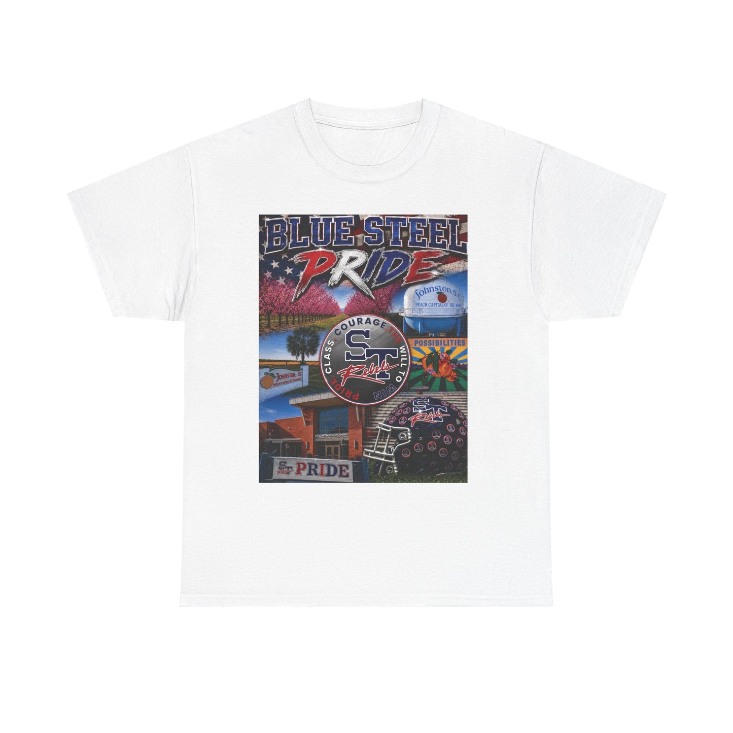 Blue Steel Pride Graphic T-Shirt