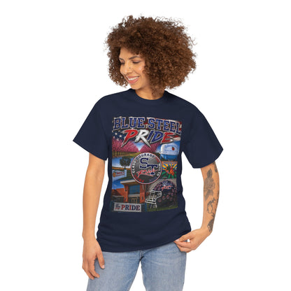 Blue Steel Pride Graphic T-Shirt