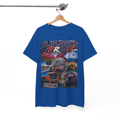 Blue Steel Pride Graphic T-Shirt