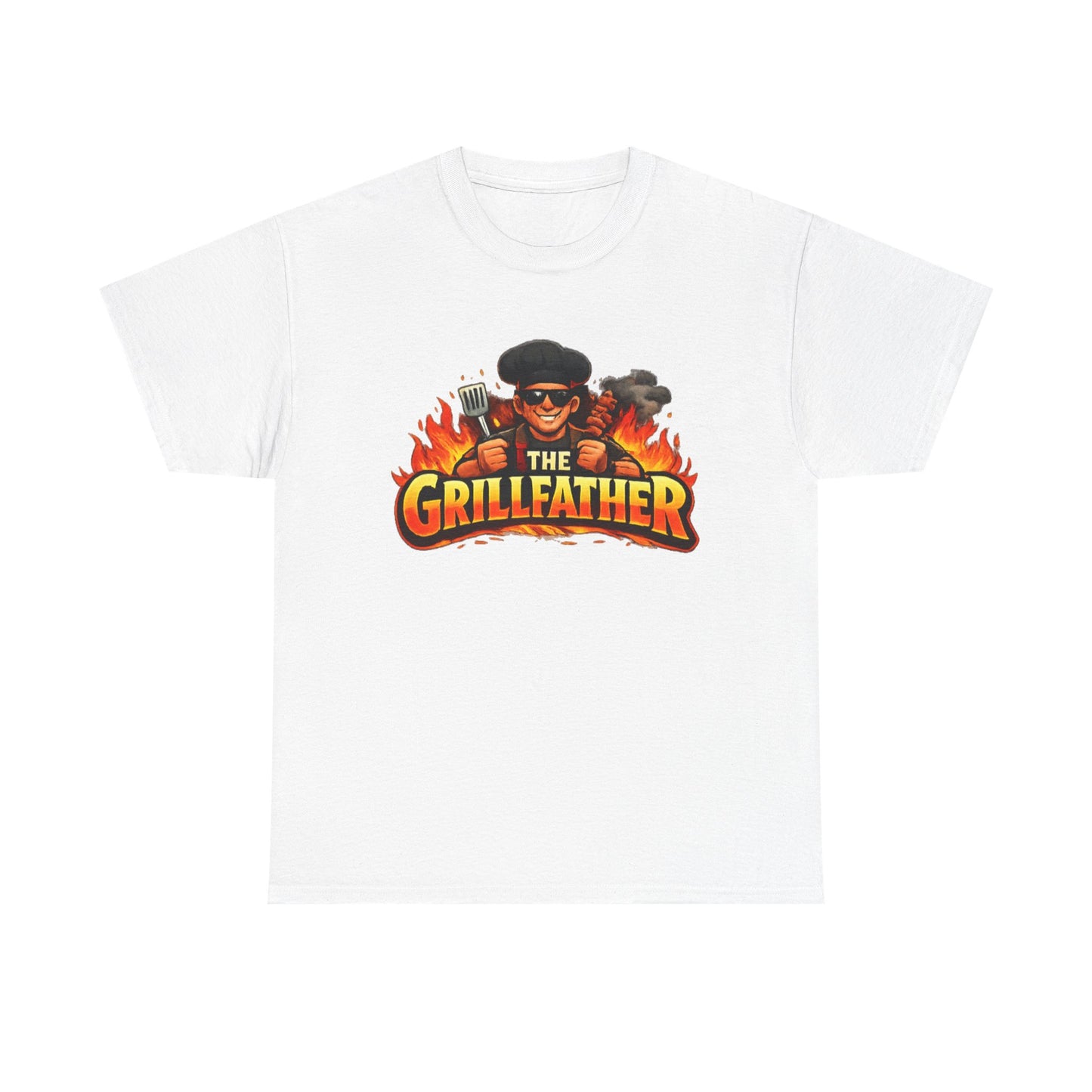 The Grillfather T-Shirt — Funny BBQ Grillmaster Tee