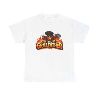 The Grillfather T-Shirt — Funny BBQ Grillmaster Tee