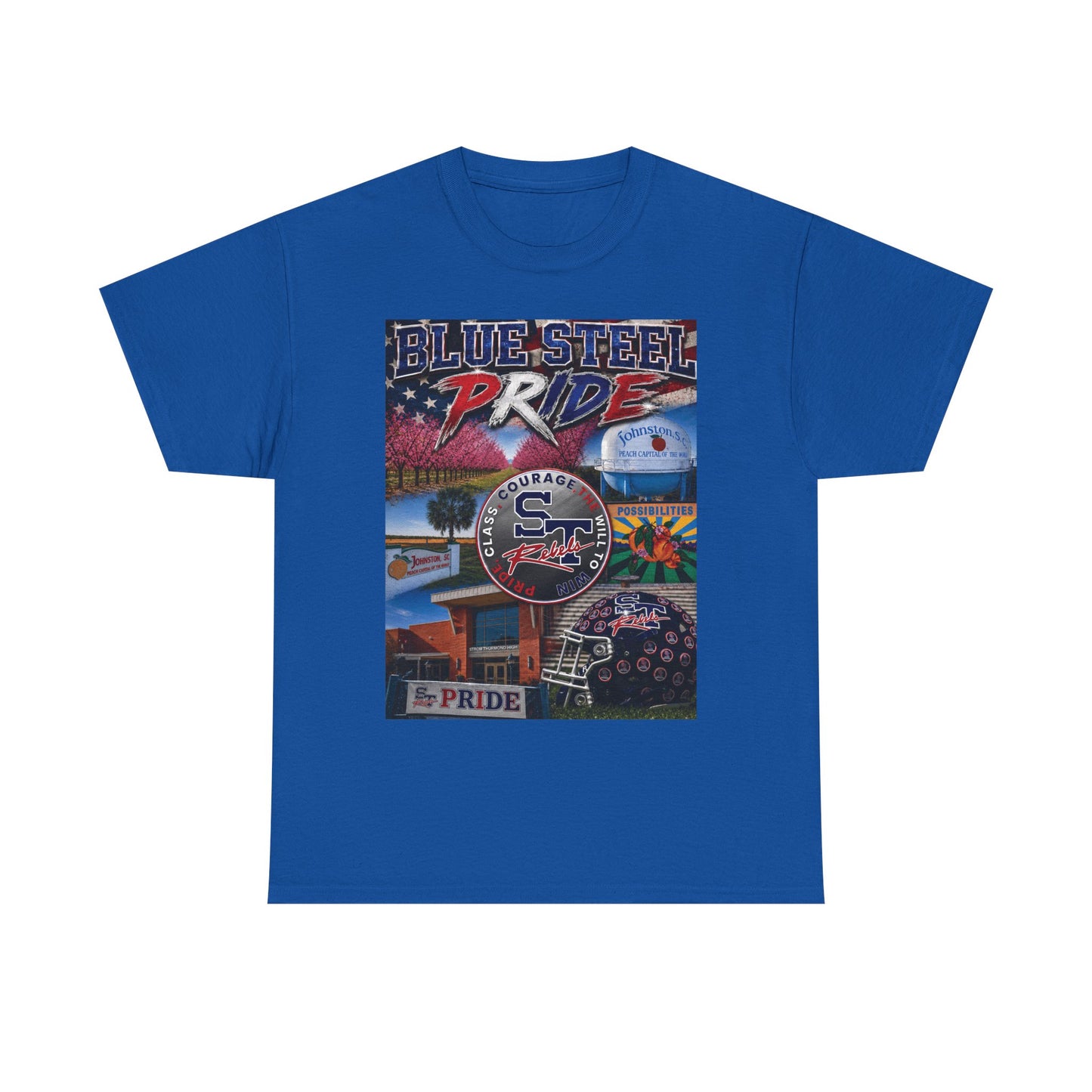 Blue Steel Pride Graphic T-Shirt
