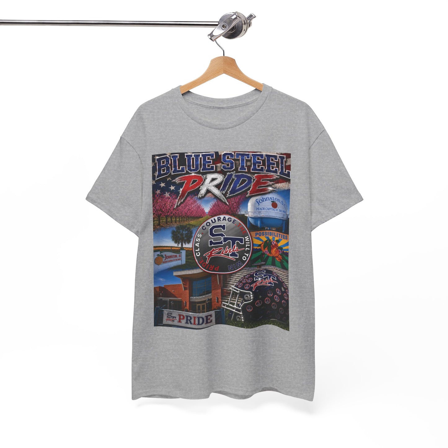 Blue Steel Pride Graphic T-Shirt