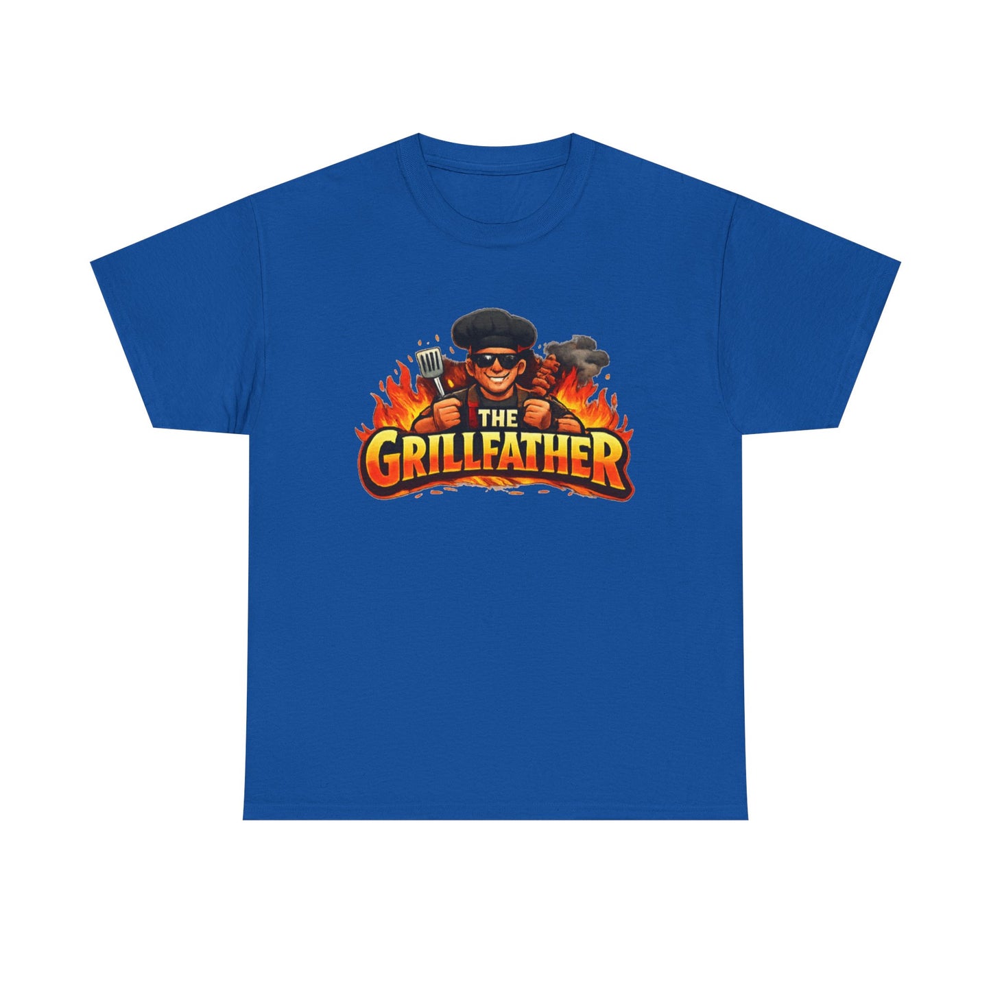 The Grillfather T-Shirt — Funny BBQ Grillmaster Tee