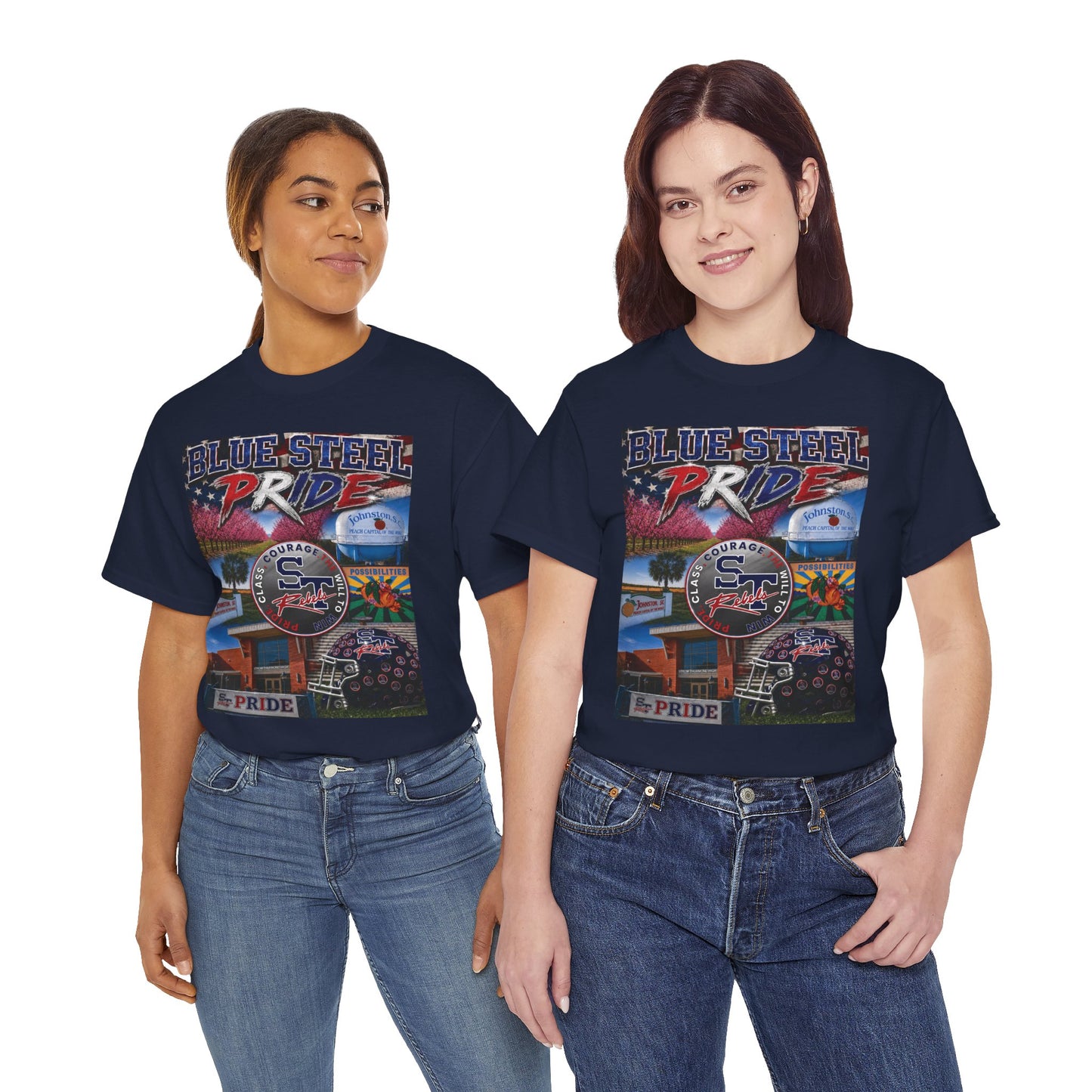 Blue Steel Pride Graphic T-Shirt