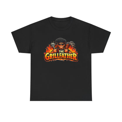 The Grillfather T-Shirt — Funny BBQ Grillmaster Tee