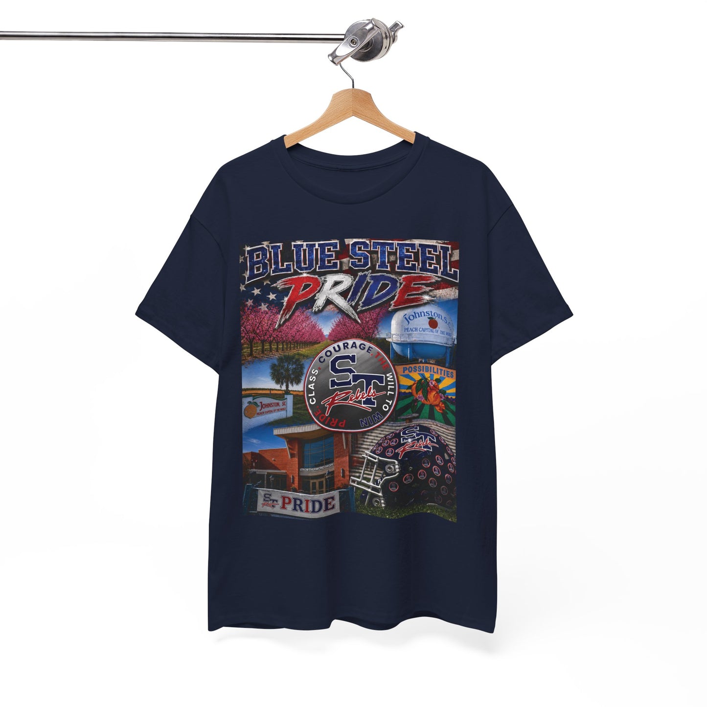 Blue Steel Pride Graphic T-Shirt