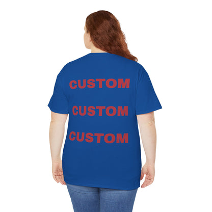 Rebels Football Champs T-Shirt — 3x Champs w/custom text on back