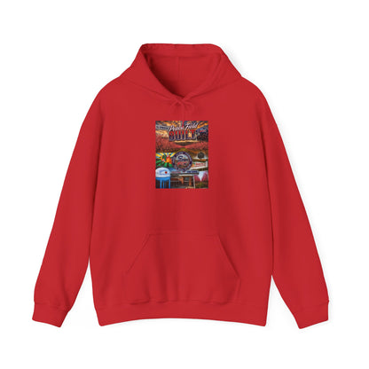 Autumn Lake Reflection Hoodie – Scenic Nature Landscape Sweatshirt