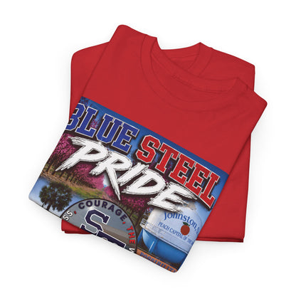 Blue Steel Pride Graphic Tee — 'Blue Steel Pride' Vintage T-Shirt