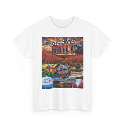 Peach Field Built Graphic T-Shirt