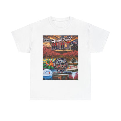 Peach Field Built Graphic T-Shirt
