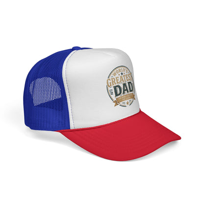 Greatest Dad Trucker Cap — Retro Vintage Father's Day Mesh Hat