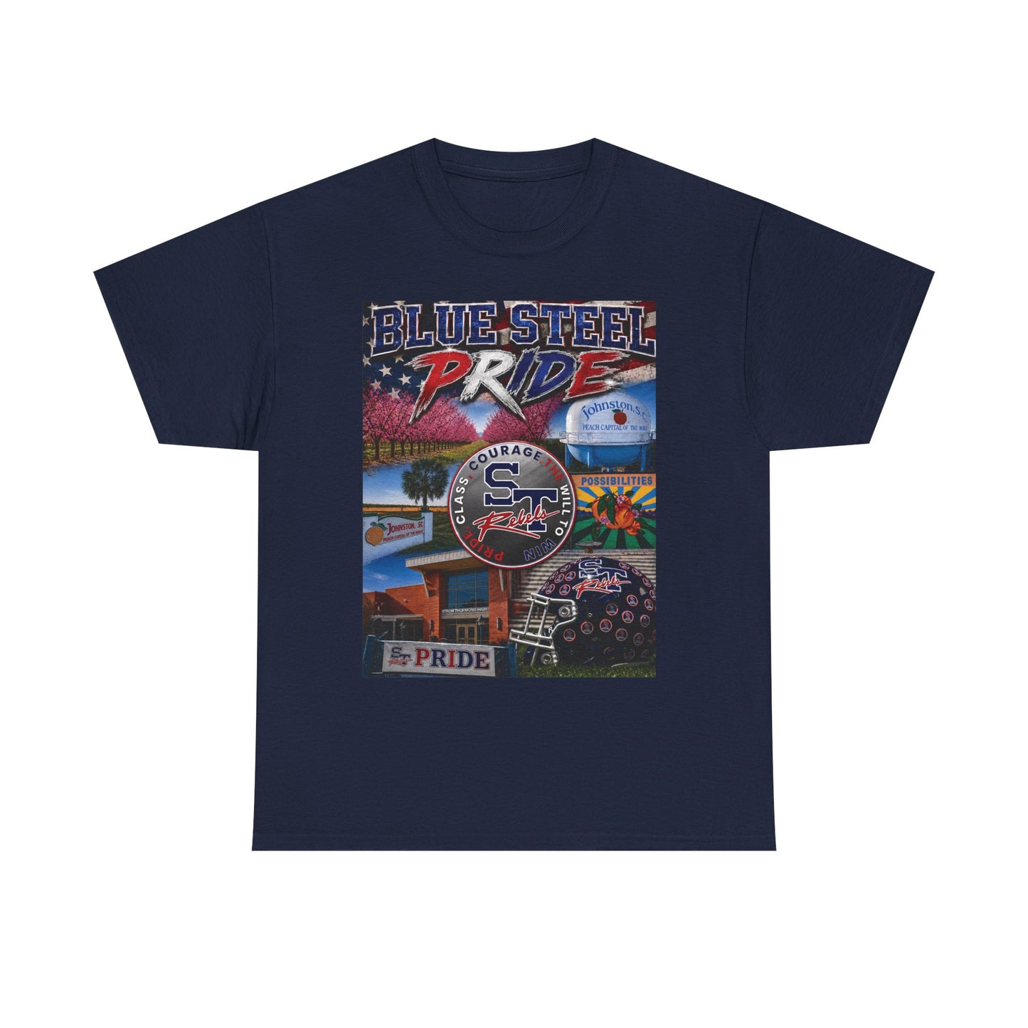 Blue Steel Pride Graphic T-Shirt