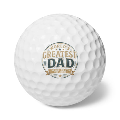 Golf Balls, 6pcs