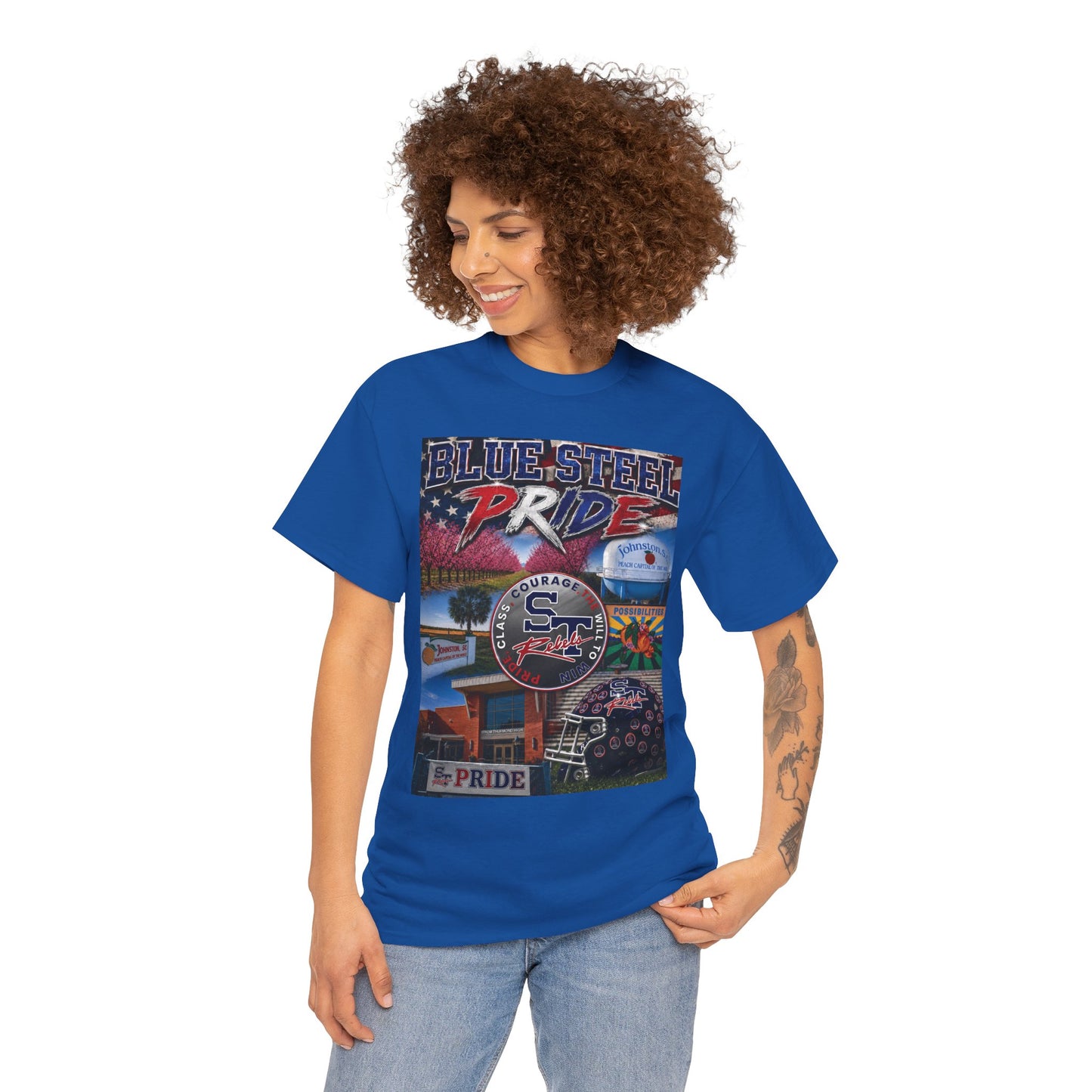 Blue Steel Pride Graphic T-Shirt