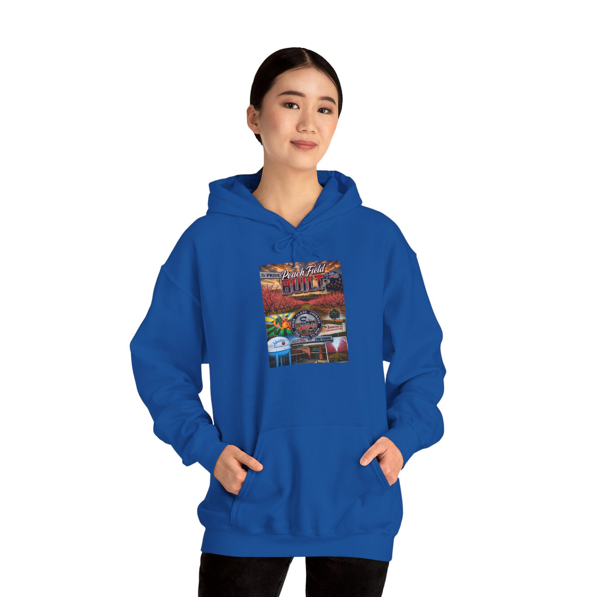 Autumn Lake Reflection Hoodie – Scenic Nature Landscape Sweatshirt