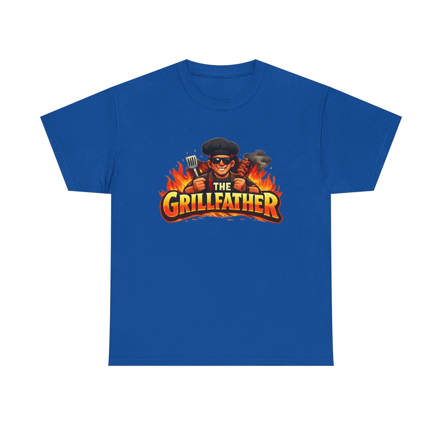 The Grillfather T-Shirt — Funny BBQ Grillmaster Tee