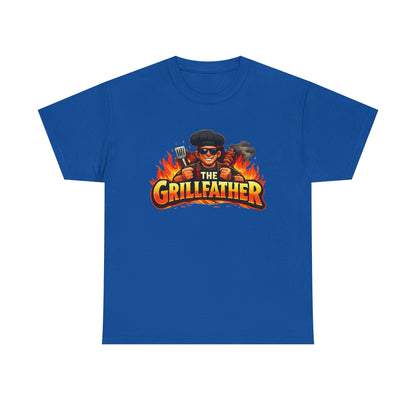 The Grillfather T-Shirt — Funny BBQ Grillmaster Tee