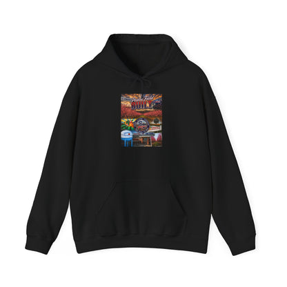 Autumn Lake Reflection Hoodie – Scenic Nature Landscape Sweatshirt