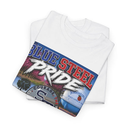 Blue Steel Pride Graphic Tee — 'Blue Steel Pride' Vintage T-Shirt