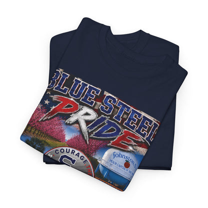 Blue Steel Pride Graphic T-Shirt