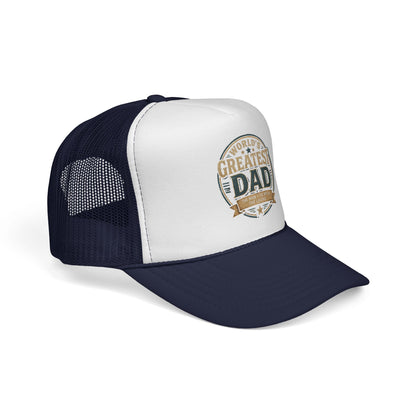 Greatest Dad Trucker Cap — Retro Vintage Father's Day Mesh Hat