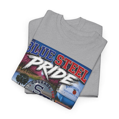 Blue Steel Pride Graphic Tee — 'Blue Steel Pride' Vintage T-Shirt
