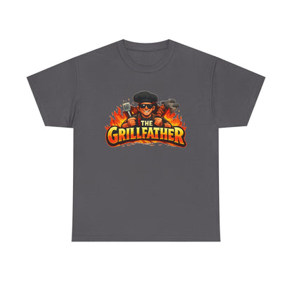 The Grillfather T-Shirt — Funny BBQ Grillmaster Tee
