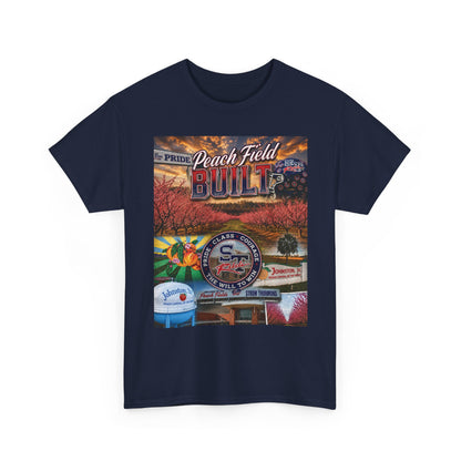 Peach Field Built Graphic T-Shirt