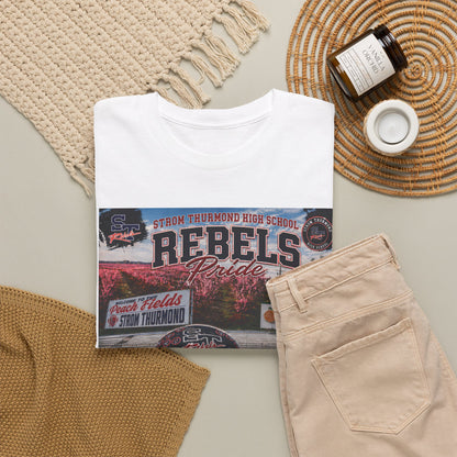 Rebels Football Champs T-Shirt — 3x Champs w/custom text on back