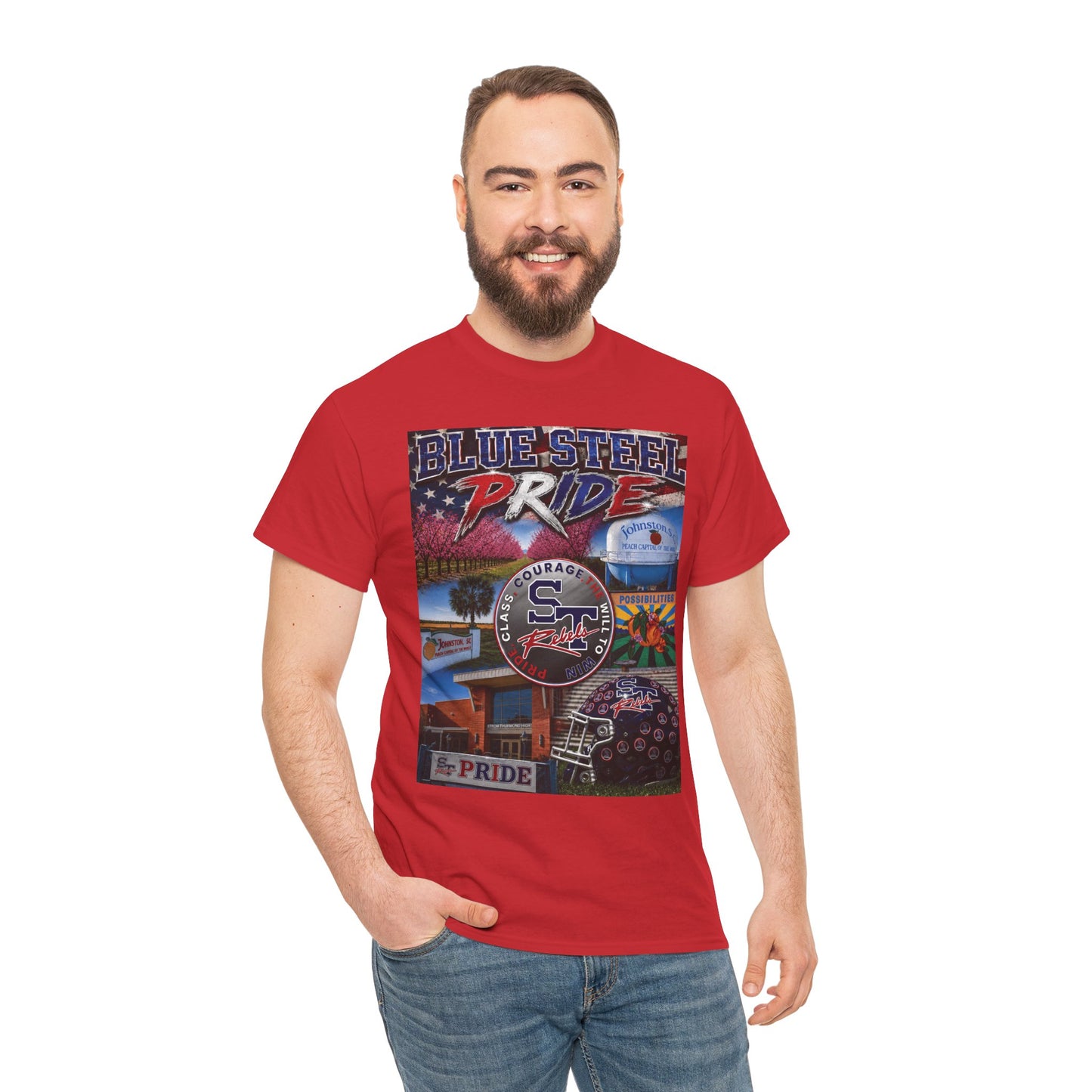 Blue Steel Pride Graphic T-Shirt