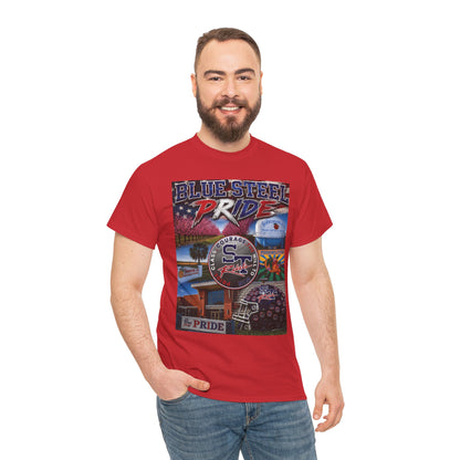 Blue Steel Pride Graphic T-Shirt