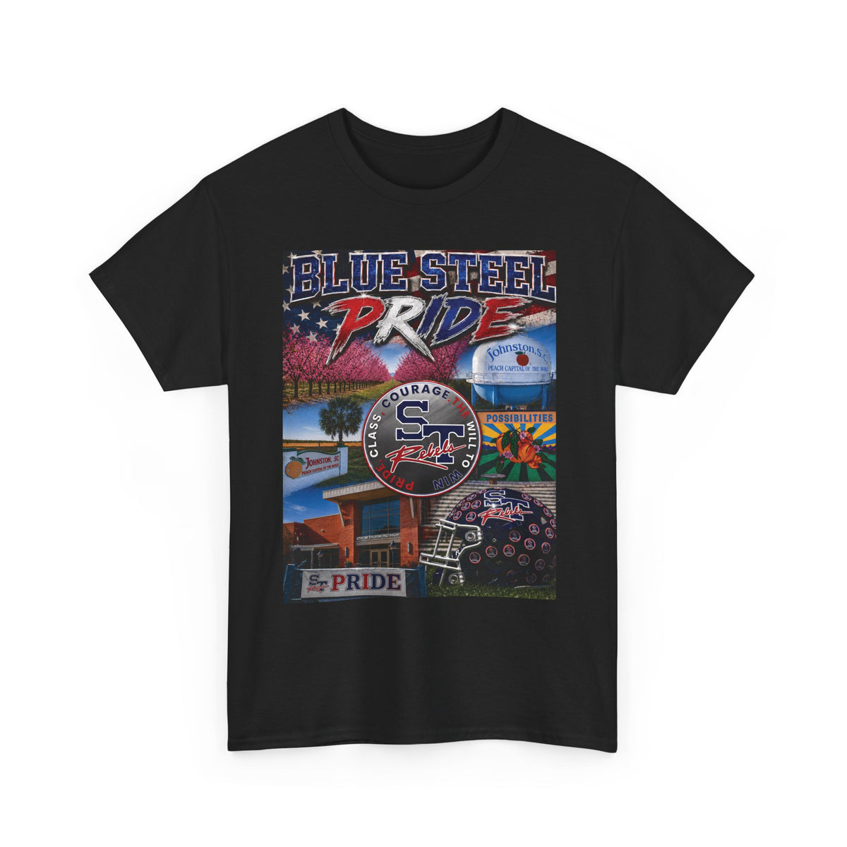 Blue Steel Pride Graphic T-Shirt